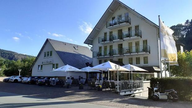 Hotel Haus Am Stein Winterberg Exterior foto